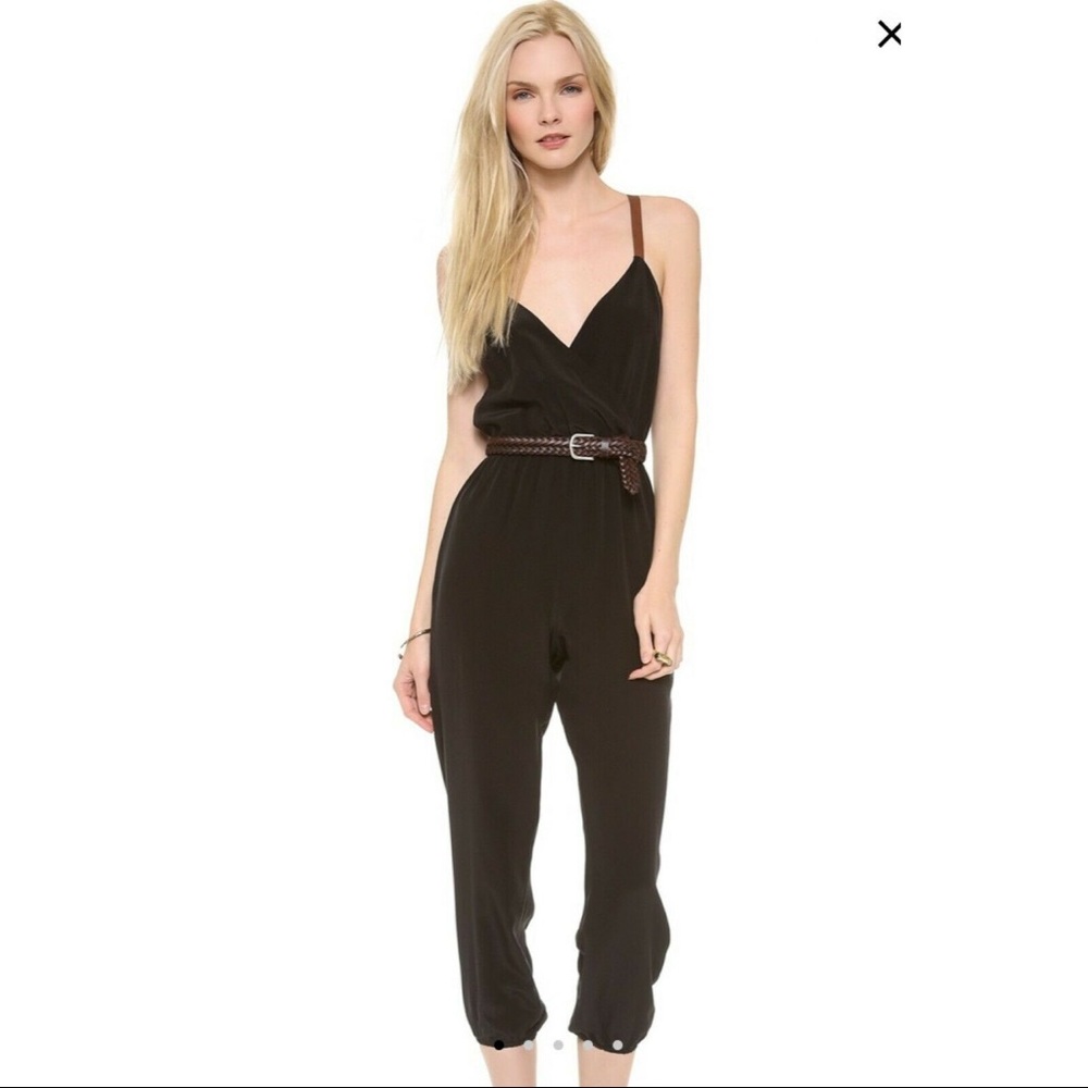 Twelfth Street by Cynthia Vincent Silk Jumpsuit